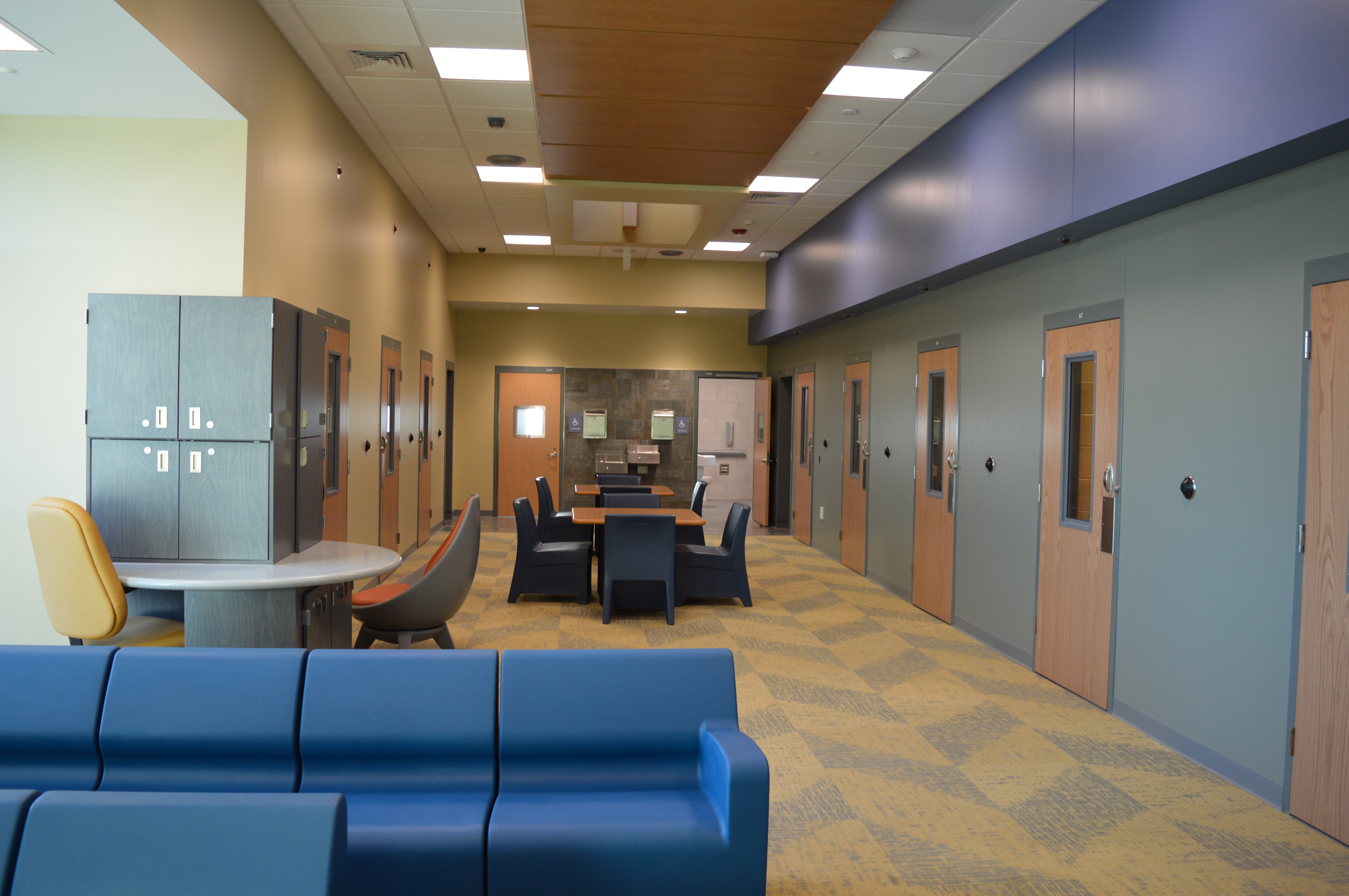 Youth pod at Prairie Vista Youth Services Center