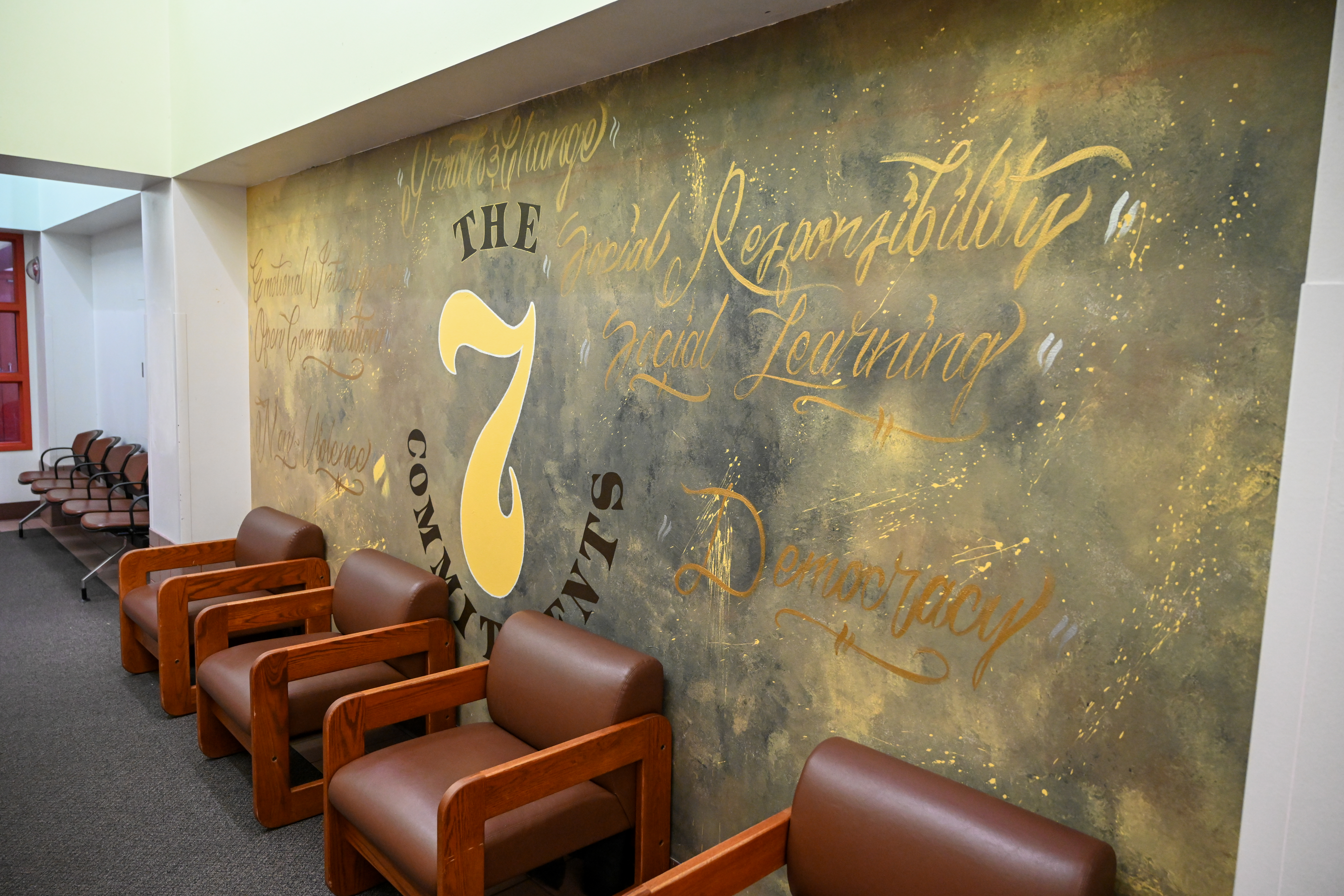 Mural at Gilliam Youth Services Center