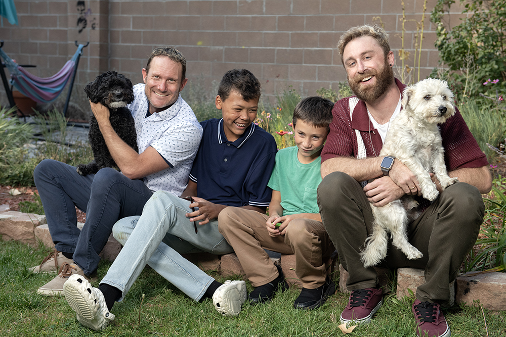 Charlie, Max and their family