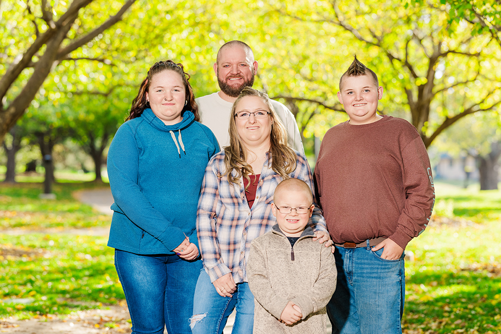 Jessica, Marty and their family